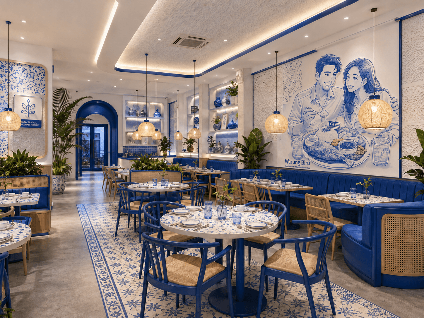 Restaurant interior